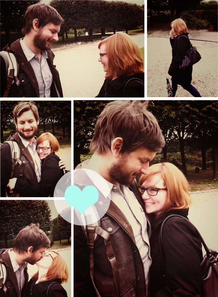 Emily and Andy in Paris