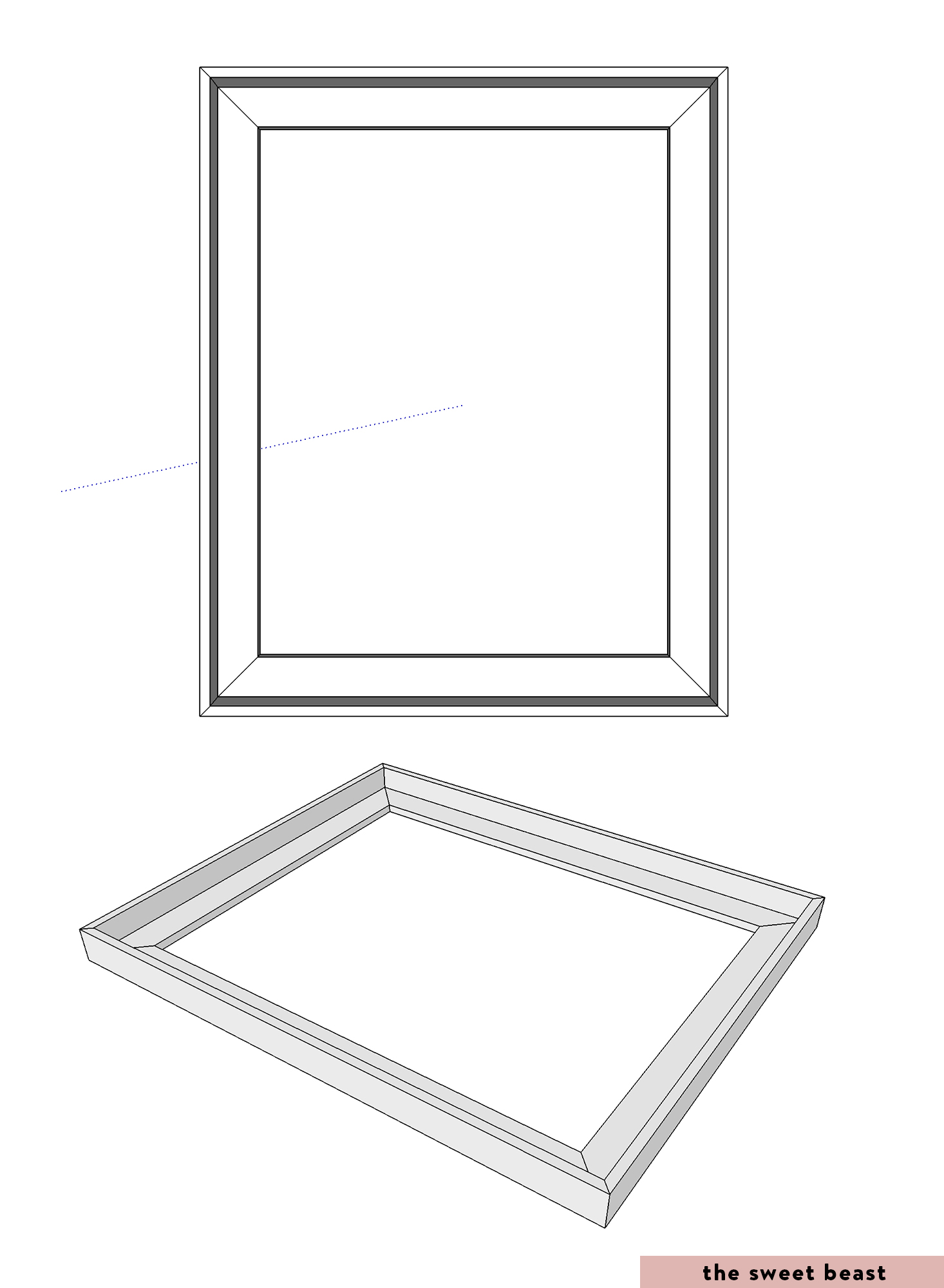 How to Make a Canvas Float Frame