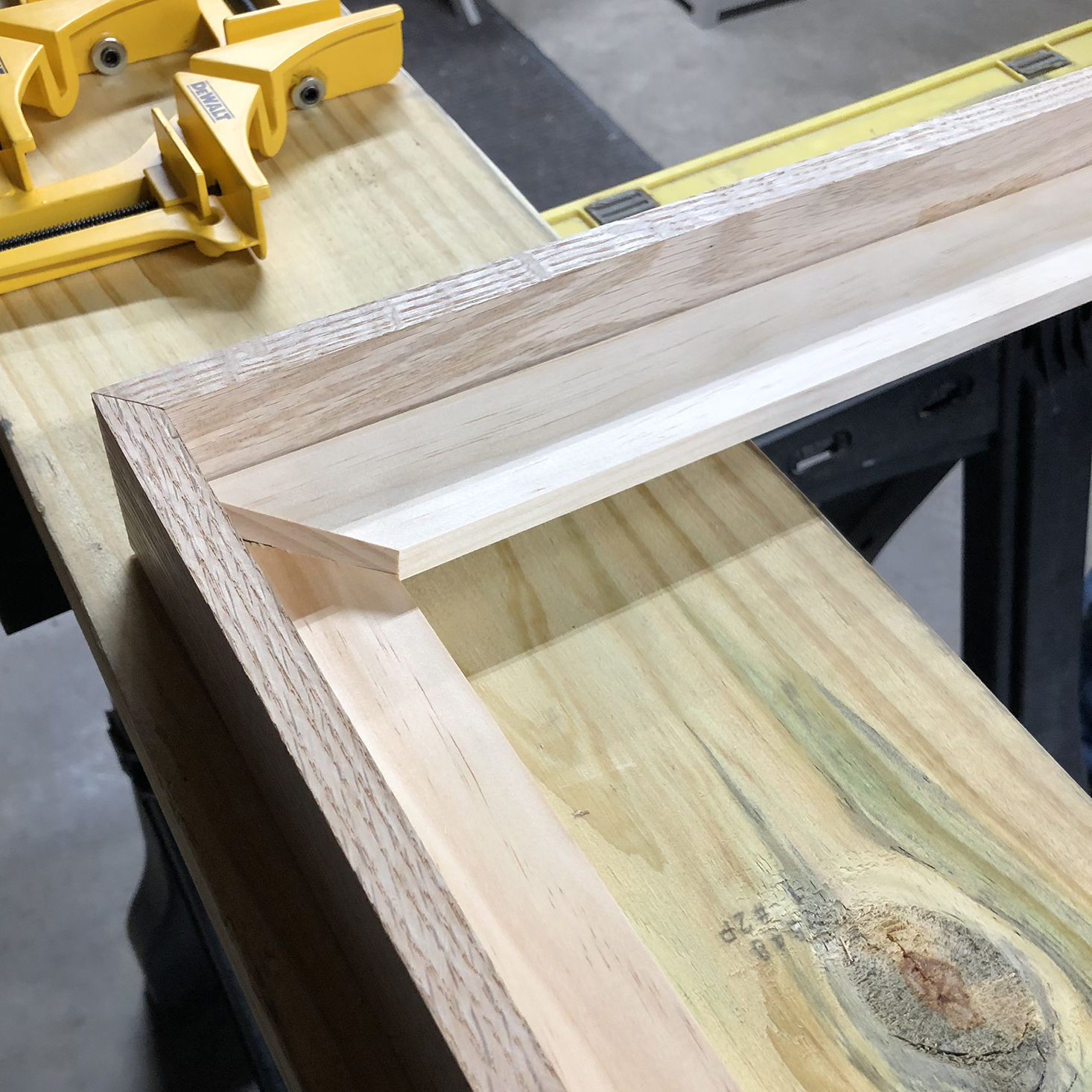 Fine tuning the fit of the back pieces