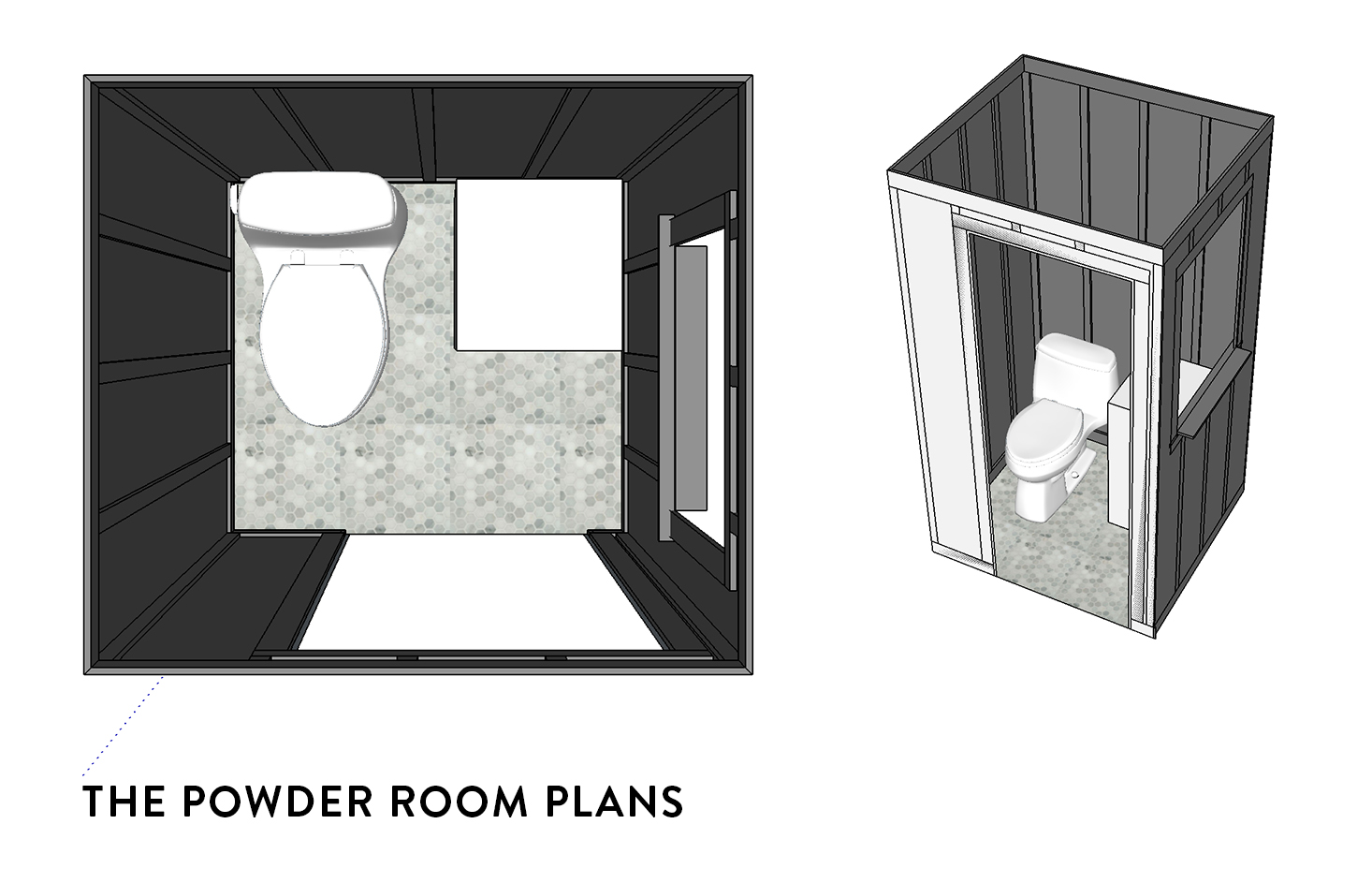 How To Modern Board And Batten Powder Room The Sweet Beast