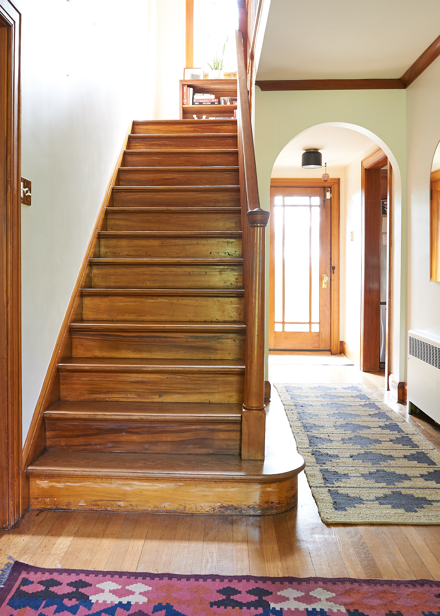 Wood Staircase Before